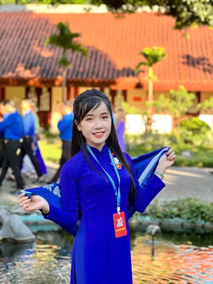 Chị Đặng Thị Mỹ Lành, Ủy viên Ban thường vụ Thành đoàn, Phó Chủ tịch Hội LHTN Việt Nam Thành phố Đồng Nai.