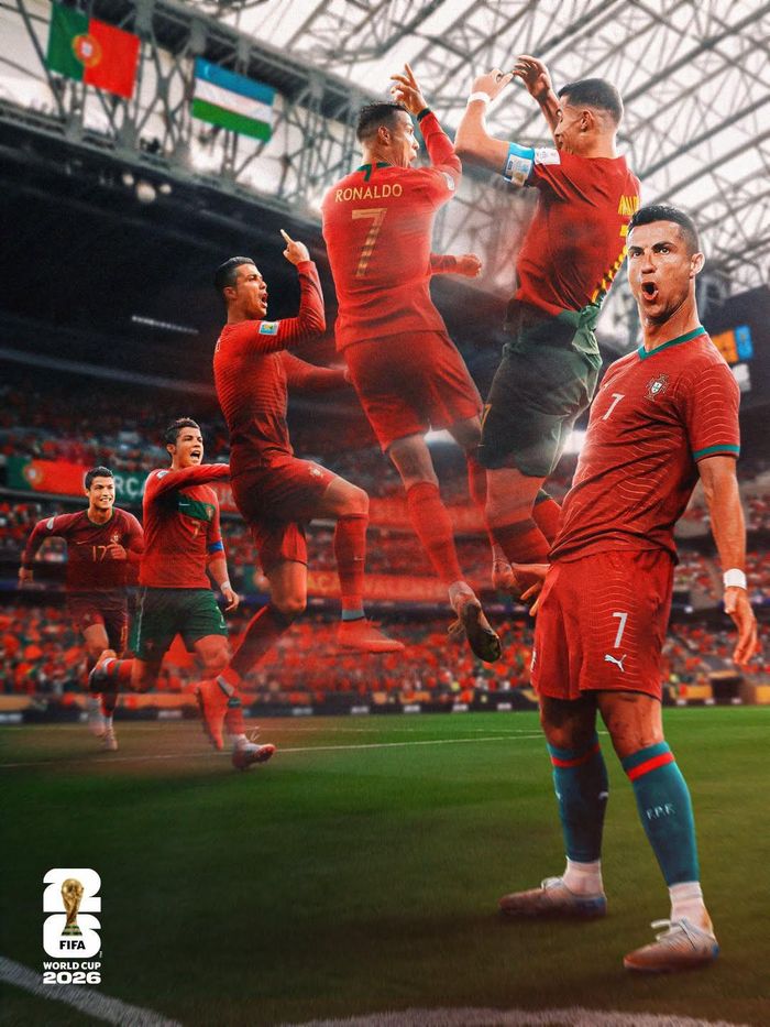 Ở tuổi 41, Ronaldo vẫn cho thấy sự dẻo dai và bền bỉ đáng kinh ngạc - Ảnh: FIFA