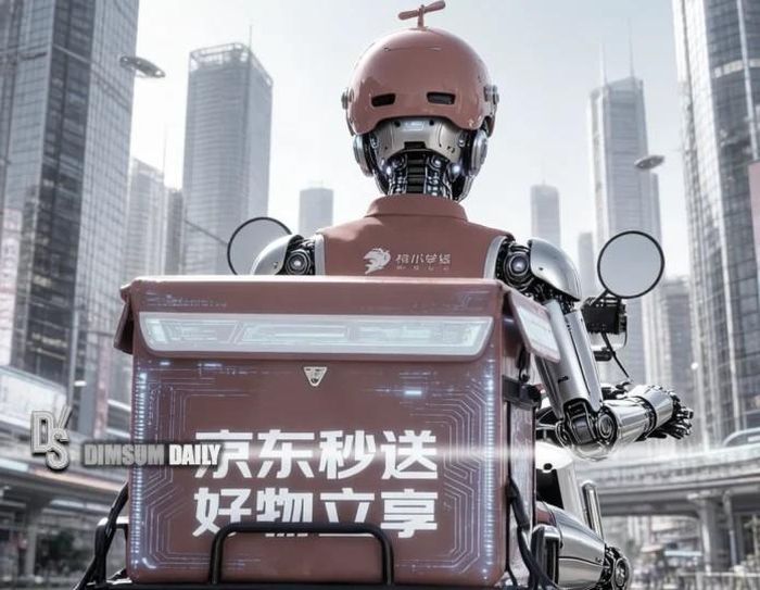Chủ tịch JD.com Richard Liu cảnh báo robot sẽ thay thế 700.000 nhân viên giao hàng của hãng. Ảnh: Dimsum Daily