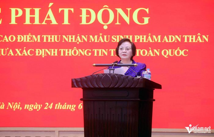 Phó Thủ tướng Phạm Thị Thanh Trà phát biểu tại buổi lễ. Ảnh: Đình Hiếu