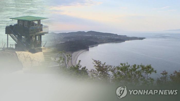 Hàn Quốc bắt giữ một binh lính Triều Tiên vượt biên. Ảnh: Yonhap