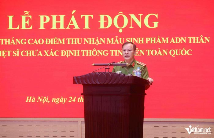 Thượng tướng Nguyễn Văn Long, Thứ trưởng Bộ Công an. Ảnh: Đình Hiếu