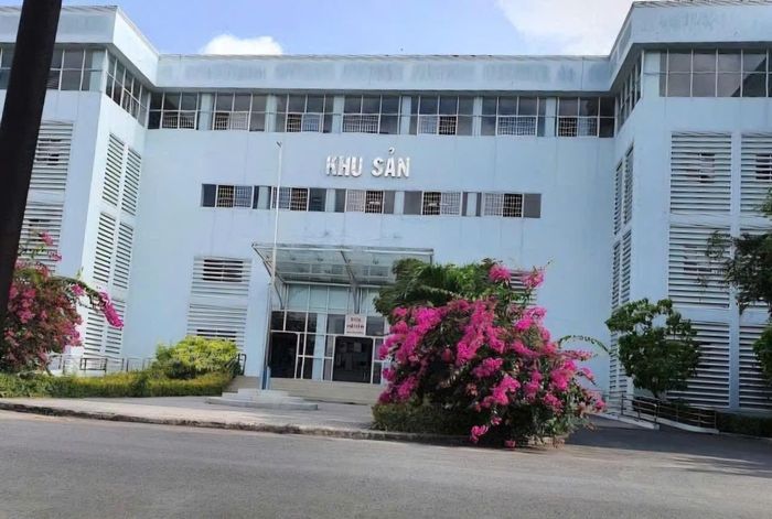 Khu sản của Bệnh viện Sản - Nhi Trà Vinh. Ảnh: Báo Đại biểu Nhân dân