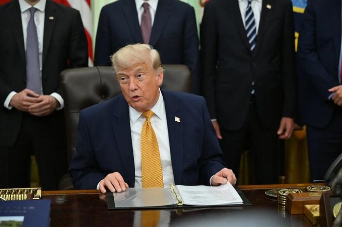 Tổng thống Mỹ Donald Trump. Ảnh: NYT