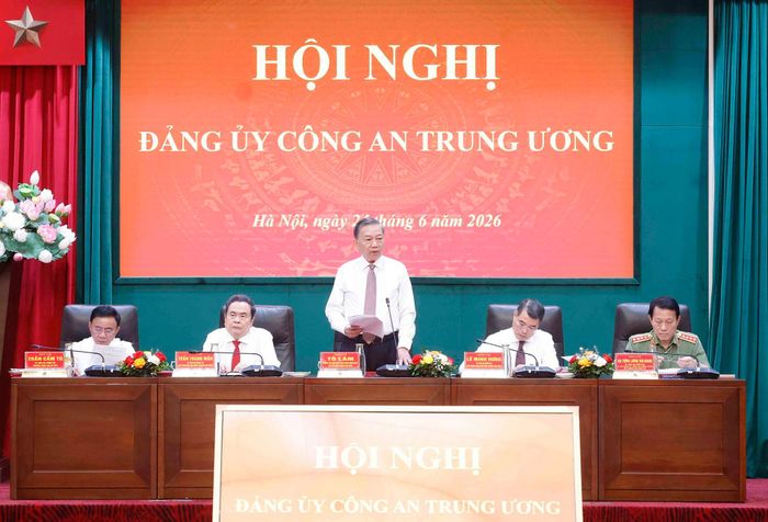 Tổng Bí thư, Chủ tịch nước Tô Lâm phát biểu. Ảnh: TTXVN