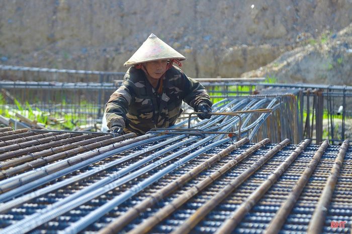 Khối lượng thi công Dự án xây dựng Bảo tàng Hà Tĩnh đến nay đạt khoảng 15% giá trị hợp đồng.