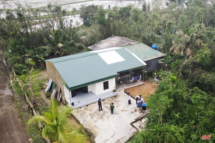 Ngôi nhà nhân ái của gia đình anh Nguyễn Hữu Quế.