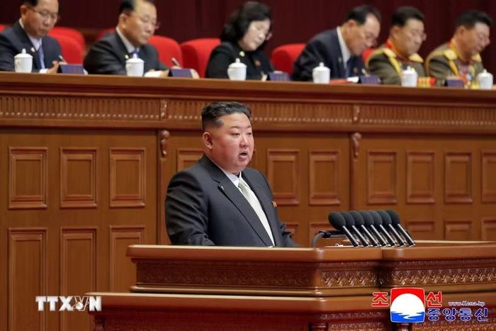 Nhà lãnh đạo Triều Tiên Kim Jong Un. (Ảnh: Yonhap/TTXVN)