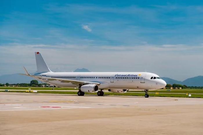 Vietravel Airlines đặt mục tiêu tăng tốc đầu tư đồng bộ cả về quy mô đội tàu bay. (Ảnh: PV/Vietnam+)
