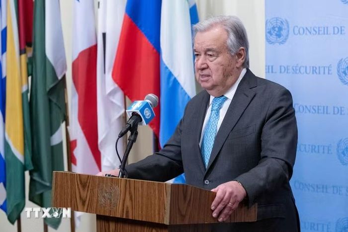 Tổng thư ký Liên hợp quốc Antonio Guterres. (Ảnh: THX/TTXVN)