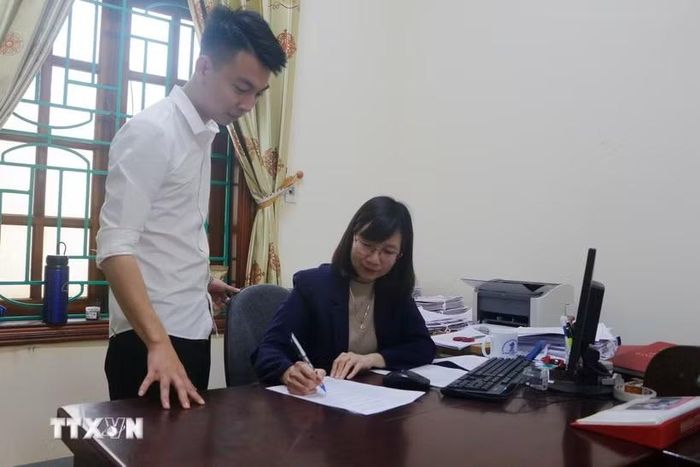 Từ 1/7, Nghệ An thí điểm bộ tiêu chí và phần mềm KPI để đánh giá cán bộ, công chức, viên chức tại một số cơ quan, địa phương trước khi xem xét triển khai trên diện rộng. (Ảnh: Bích Huệ/TTXVN)