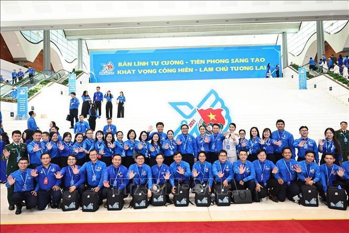 Các đại biểu tham dự Đại hội Đoàn toàn quốc lần thứ XIII, nhiệm kỳ 2026 - 2031.