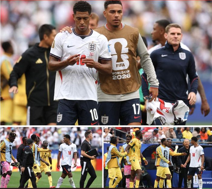 Jude Bellingham trânh cãi với ban huấn luyện ĐT Ghana