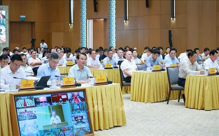 Các đại biểu tham dự Phiên họp chuyên đề về thúc đẩy phát triển khoa học, công nghệ, đổi mới sáng tạo. Ảnh: Dương Giang/TTXVN