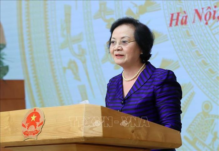 Phó Thủ tướng Phạm Thị Thanh Trà phát biểu chỉ đạo. Ảnh: An Đăng/TTXVN