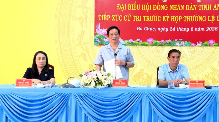 Ủy viên Ban Chấp hành Trung ương Đảng, Phó Bí thư Tỉnh ủy, Chủ tịch UBND tỉnh An Giang Hồ Văn Mừng đề nghị nhiều giải pháp trọng tâm cho các địa phương trong thời gian tới.