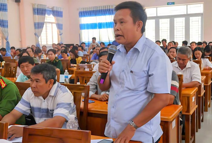 Cư tri kiến nghị đến Tổ Đại biểu số 10 HĐND tỉnh An Giang.