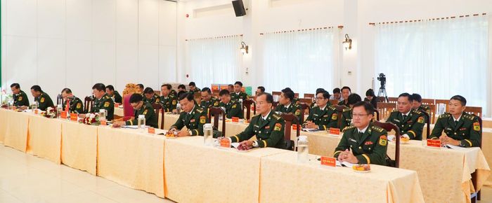 Đoàn đại biểu Bộ đội Biên phòng tỉnh An Giang.