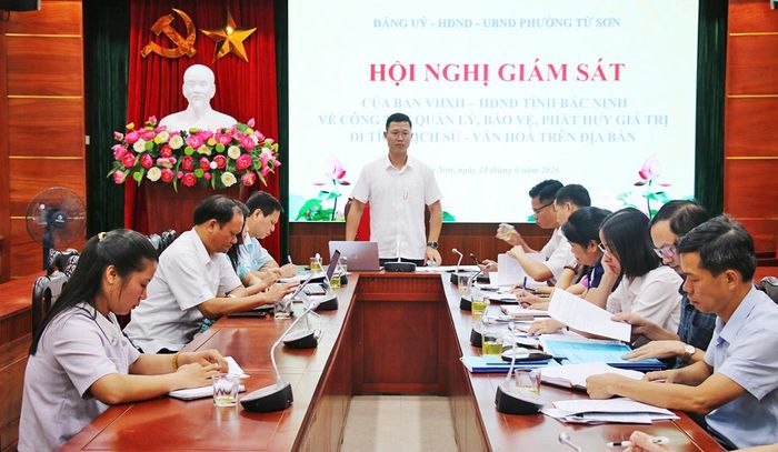 Toàn cảnh buổi giám sát.