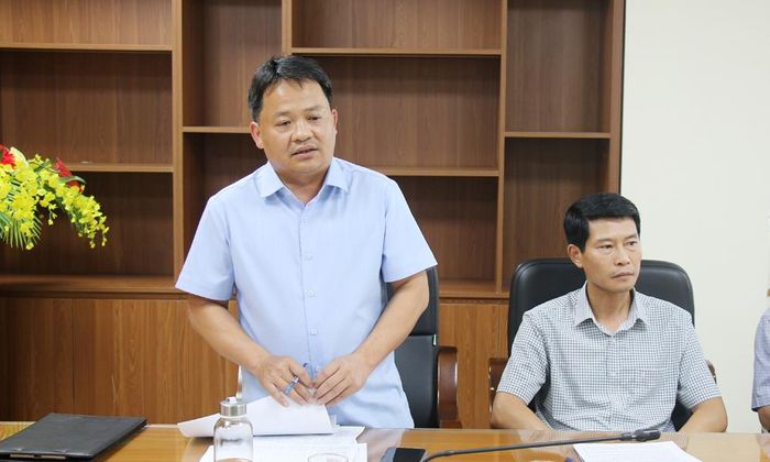  Đồng chí Hoàng Thanh Tùng, Giám đốc Ban Quản lý dự án Giao thông và Nông nghiệp Bắc Ninh số 1 giải trình làm rõ một số nội dung. 
