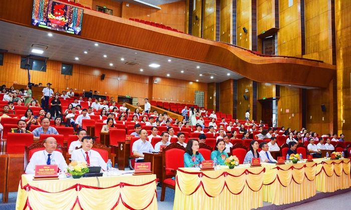 Các đại biểu tham dự hội thi.