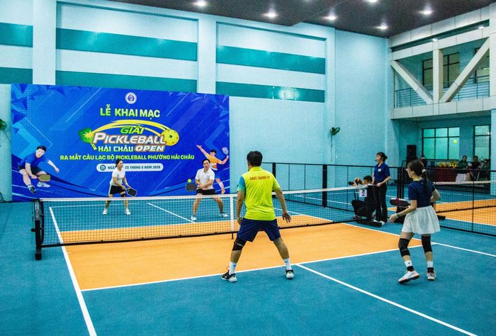 Vận động viên thi đấu tại giải. Ảnh: BẢO LÂM