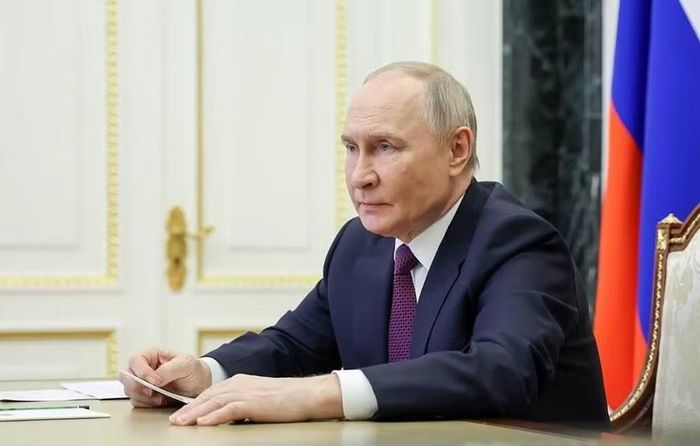  Tổng thống Nga Vladimir Putin nêu bốn cơ sở cho đàm phán với Ukraine. Ảnh: TASS 