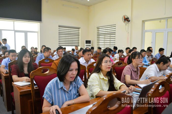 Học viên tham dự lớp bồi dưỡng