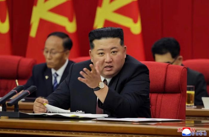 Chủ tịch Triều Tiên Kim Jong Un.