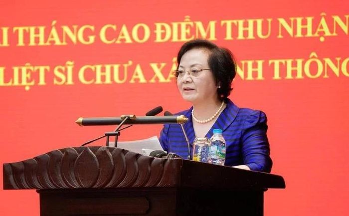 Phó Thủ tướng Phạm Thị Thanh Trà phát biểu tại buổi lễ. (Ảnh: Danh Trọng)