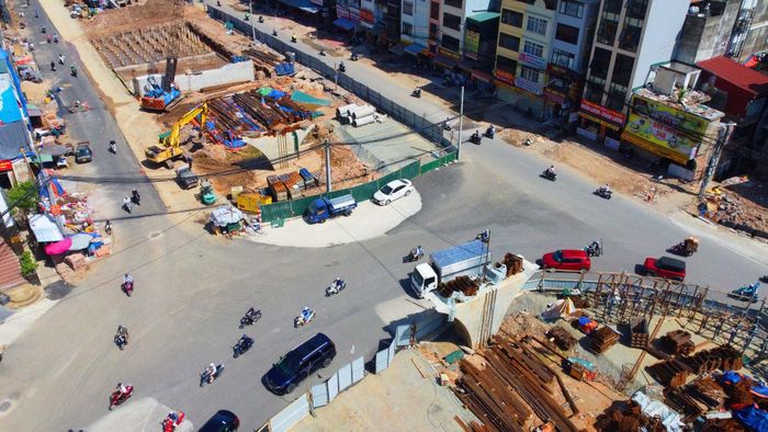 Khi hoàn thành, tuyến đường sẽ tạo trục kết nối xuyên tâm từ phía Đông sang phía Tây.