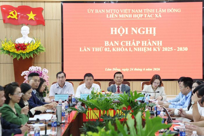 Lãnh đạo Liên minh HTX tỉnh chủ trì hội nghị