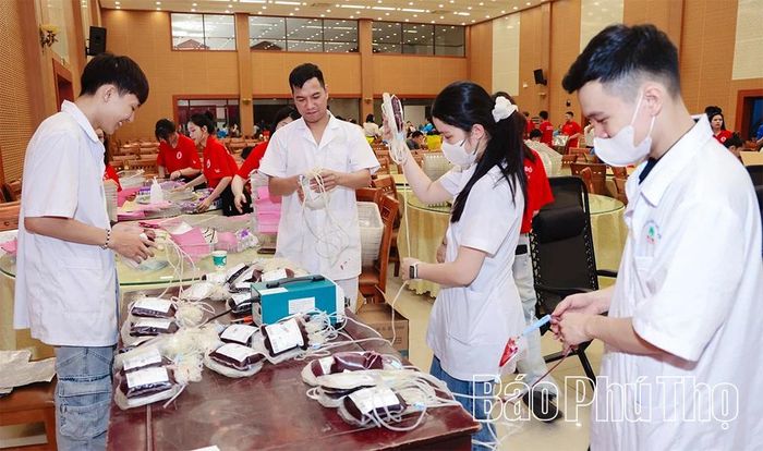 Với sự hưởng ứng tích cực của đông đảo cán bộ, đoàn viên, thanh niên và Nhân dân, chương trình đã tiếp nhận được 801 đơn vị máu. Kết quả này minh chứng cho sức lan tỏa mạnh mẽ của phong trào hiến máu tình nguyện trên quê hương Đất Tổ.