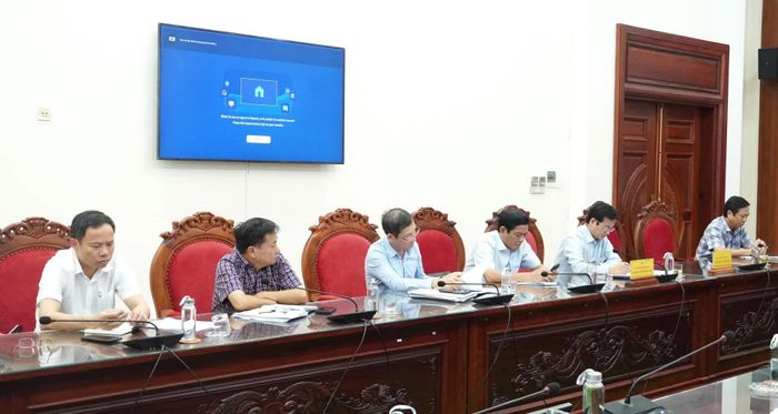 Đại biểu tham dự buổi làm việc - Ảnh: Q.V