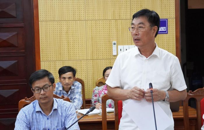 Đại diện lãnh đạo các địa phương phát biểu tại cuộc họp - Ảnh: X.P