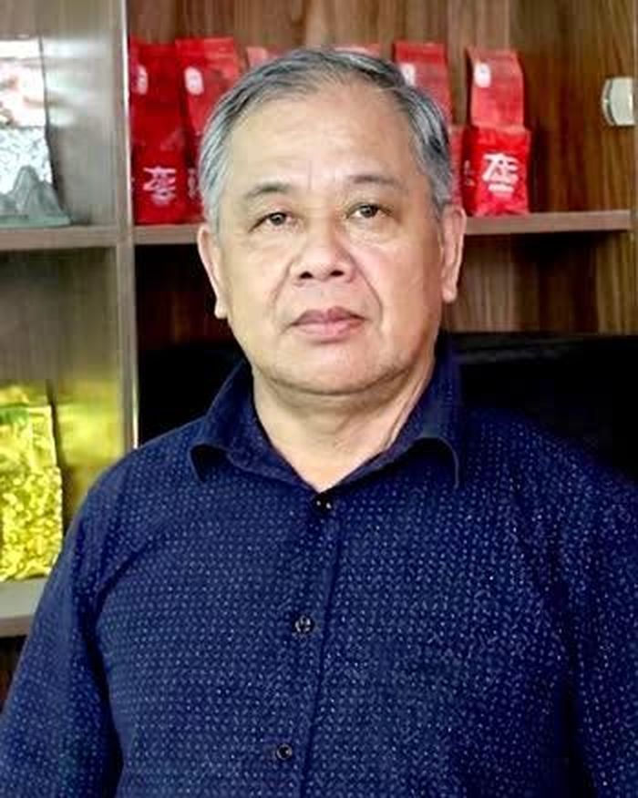 Ông Bàn Văn Dương Giám đốc HTX Chè Tân Thái 168, xã Hàm Yên
