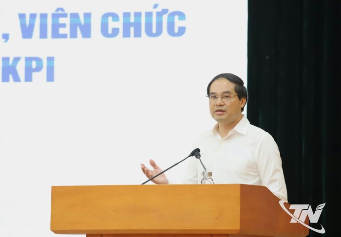 Đồng chí Bí thư Tỉnh ủy Trịnh Xuân Trường yêu cầu các cấp ủy, cơ quan, đơn vị thống nhất nhận thức về KPI.