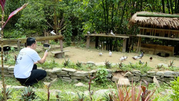 Nghề sáng tạo nội dung số đang mang lại nguồn thu nhập cao cho nhiều hộ dân tại xã Lâm Bình.