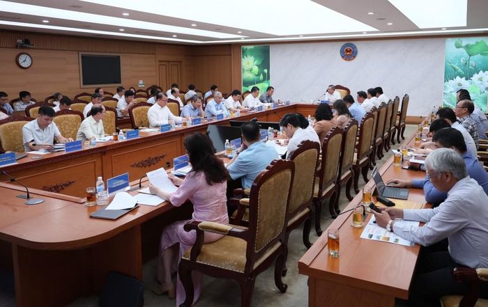 Toàn cảnh cuộc họp. Ảnh: Mạnh Tuấn