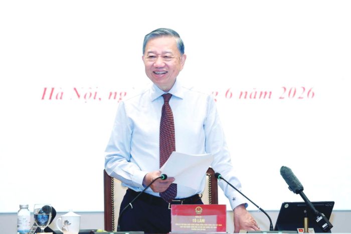 Tổng Bí thư, Chủ tịch nước Tô Lâm chủ trì Phiên họp thứ nhất Ban Chỉ đạo Trung ương về hoàn thiện thể chế và thực thi pháp luật. Ảnh: TTXVN