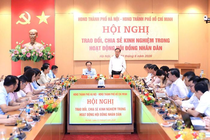 HĐND TP. Hồ Chí Minh trao đổi, chia sẻ kinh nghiệm chuyên sâu với Thường trực HĐND TP. Hà Nội