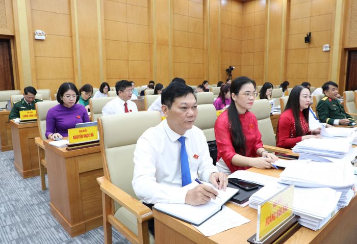 Các đại biểu tham dự kỳ họp