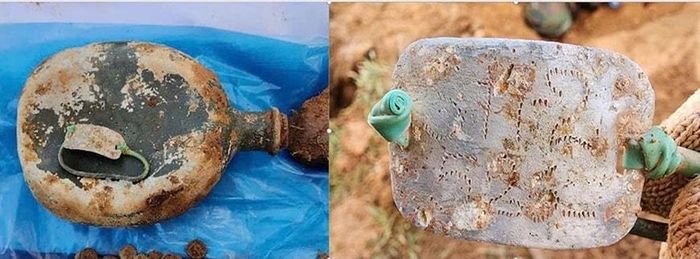 Những di vật như chiếc bi đông có khác các ký hiệu là manh mối quan trọng để lực lượng chức năng tra cứu, tìm và xác định thông tin cho các liệt sĩ trong thời gian tới