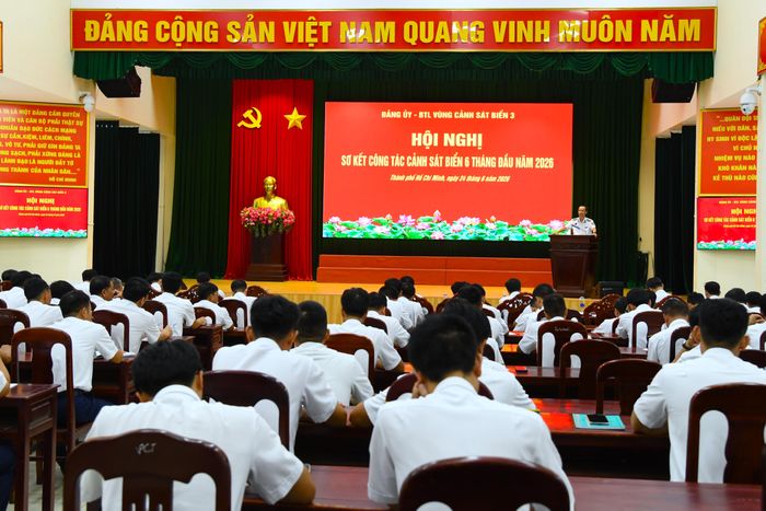 Hội nghị sơ kết công tác Cảnh sát biển 6 tháng đầu năm 2026