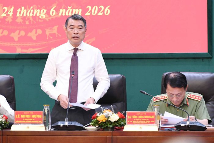 Thủ tướng Chính phủ Lê Minh Hưng phát biểu tại Hội nghị