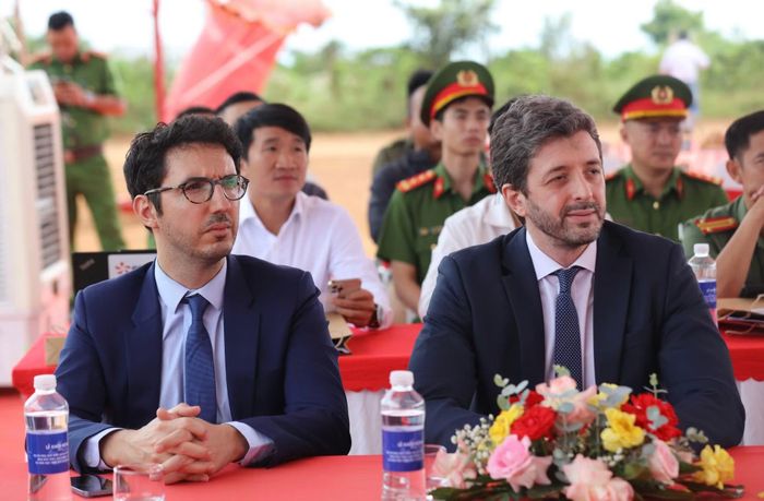Đại diện chủ đầu tư đến từ nước Pháp.