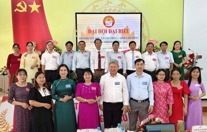 Đại biểu dự Đại hội đại biểu Hội Khuyến học xã Cát Tiên 2 lần thứ I, nhiệm kỳ 2026-2031