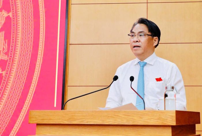Bí thư Tỉnh ủy, Chủ tịch HĐND tỉnh Phan Thăng An bế mạc kỳ họp.