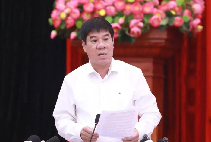 Ông Huỳnh Văn Chương, Cục trưởng Cục Quản lý chất lượng (Bộ Giáo dục và Đào tạo) nói về kỳ thi trên máy tính vào năm 2027. Ảnh: Bộ GD&ĐT