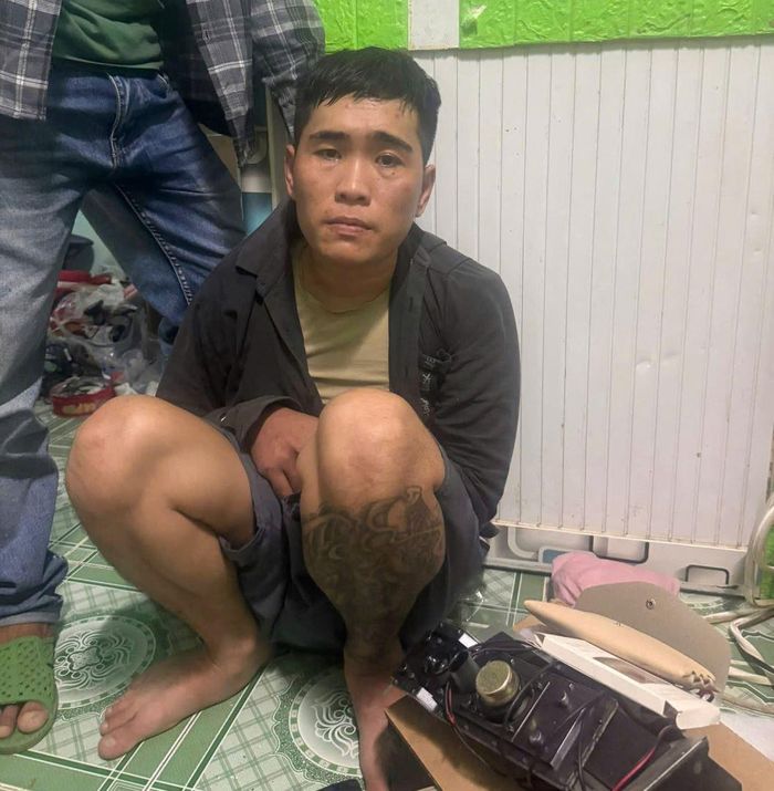Đối tượng N.N.T. Ảnh: CA.